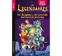 Aurore Meyer – Les Légendaires : 50 énigmes et activités extraordinaires CE2 – Broché