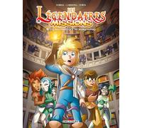 Les Légendaires missions - Tome 08 La Bibliothèque de Marq-Tapahj La bibliothèque de Marq-Tapahj - Patrick Sobral - Delcourt - cartonné - Bande dessinée