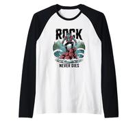 Les légendes du Rock Mort-Vivant Vont et Viennent, mais Zombie Manche Raglan