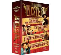 Les Légendes Du Western - Coffret - L'homme Des Hautes Plaines + La Caravane De Feu + Winchester 73 + Les Affameurs