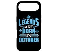 Les légendes Naissent en Octobre avec Crown Graphic Coque pour iPhone Air