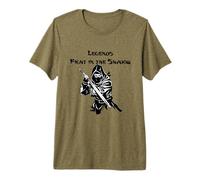 Les légendes Ninja combattent dans l'ombre T-Shirt Haut de Gamme