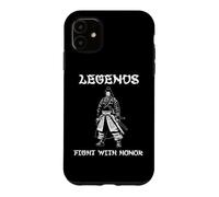 Les légendes se Battent avec Honneur, Samouraï, Japon Coque pour iPhone 11