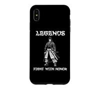 Les légendes se Battent avec Honneur, Samouraï, Japon Coque pour iPhone XS Max