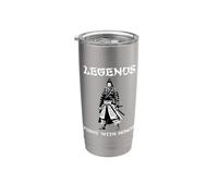 Les légendes se battent avec honneur, Samouraï, Japon Gobelet isotherme en acier inoxydable double paroi