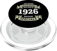 Les légendes sont nées en 1926 Vintage 100e Anniversaire PopSockets PopGrip pour MagSafe