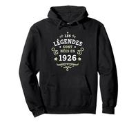 Les légendes sont nées en 1926 Vintage 100e Anniversaire Sweat à Capuche