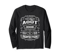 Les Légendes sont Nées en Août 2008 18e Anniversaire Manche Longue