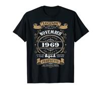 Les légendes sont nées en novembre 1969 idées de cadeau d'anniversaire T-Shirt
