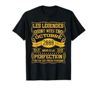Les Légendes sont Neés en Octobre 2000 25e Anniversaire T-Shirt