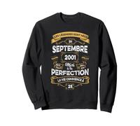 Les Légendes sont Nées en Septembre 2001 25e Anniversaire Sweatshirt