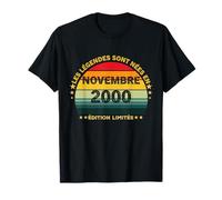Les Legéndes sont Neés Novembre 2000 25e Anniversaire T-Shirt