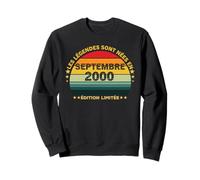 Les Legéndes Sont Neés Septembre 2000 25e anniversaire Sweatshirt