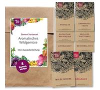 Les légumes sauvages - kit de semences avec 8 espèces plutôt inconnues pour le jardin