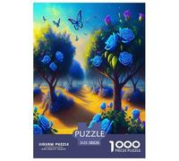 Les Les rosess Puzzle 1000 Pièces Educa Jeu D'Intelligence Décoration Intérieure Belles Plantes Jeu Éducatif Challenge Toy Adultes & Enfants des 14 Ans 38x26cm/1000pcs