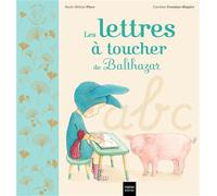 Les lettres à toucher de Balthazar - Pédagogie Montessori