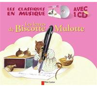 Les Lettres de Biscotte Mulotte Livre avec un CD audio - Martine Bourre - Flammarion Jeunesse Pere Castor - Livre CD - Contes et légendes jeunesse CD