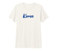 Les Lettres du Mot Corée dans Une Belle écriture T-Shirt Haut de Gamme