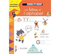 Les lettres et l'alphabet + feutre + autocollants - Collectif - Piccolia - broché - Document jeunesse