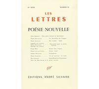 Les Lettres - Poésie Nouvelle - 8ème Série, N°31
