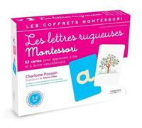 Les lettres rugueuses : Coffret Pour apprendre à lire et à écrire naturellement - pédagogie Montessori