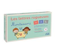 Les lettres rugueuses Montessori