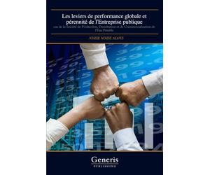 Les leviers de performance globale et pérennité de l’Entreprise publique: cas de la Société de Production, Distribution et de Commercialisation de l’Eau Potable