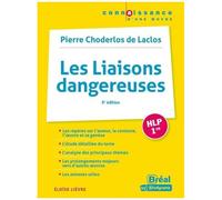 Les Liaisons Dangereuses Hlp 1re - Pierre Choderlos De Laclos