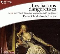 Les liaisons dangereuses MP3 - Pierre-Ambroise-François Choderlos De Laclos - Gallimard - Livre CD - Textes lus CD