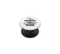 Les libellules sont des Baisers du Ciel PopSockets PopGrip Adhésif