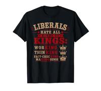 Les libéraux détestent Toutes Sortes de Kings Vintage T-Shirt