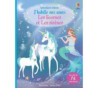 Les licornes et les sirènes – Avec plus de 750 autocollants – Illustré par Antonia Miller – Usborne
