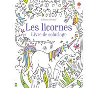 Les licornes - Livre de coloriage
