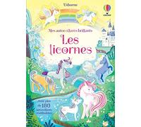 Les licornes - Mes autocollants brillants