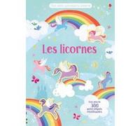 Les licornes - Mes petits autocollants Usborne Hannah Watson (Auteur), Mélanie Mikecz (Illustration), Francesca Allen (Conception couverture ou illustration), Nathalie Chaput (Traduction)