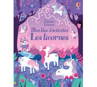 Usborne – Les licornes – Mon bloc d'activités