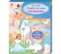 Les licornes - Mon coffret J'habille mes amies - dès 5 ans