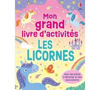 Les licornes - Mon grand livre d'activités - Dès 3 ans