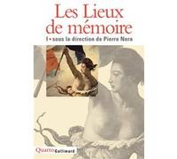 Les Lieux De Memoire - Tome 1