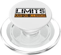 Les limites sont Une Motivation Illusion PopSockets PopGrip pour MagSafe