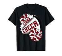 Les Lions encouragent Le Retour à l'école Cheerleading Spirit M T-Shirt