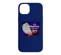 Les Lions, mais Les justes sont Aussi Audacieux qu'un Lion en Cadeau Coque pour iPhone 14 Plus