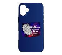 Les Lions, mais Les justes sont Aussi Audacieux qu'un Lion en Cadeau Coque pour iPhone 16 Plus
