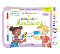 Les livres-ardoises - Les couleurs Montessori - Maternelle PS-MS-GS (3-6 ans)