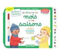Les livres-ardoises - Je découvre les mois et les saisons Cécile Hudrisier (Illustration), Mélanie Combes (Illustration)