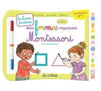 Les livres-ardoises - Mes formes rugueuses Montessori - Maternelle PS-MS-GS (3-6 ans)