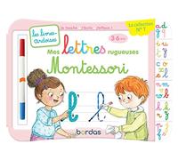 Mes Lettres Rugueuses Montessori - Avec Un Feutre Effaçable
