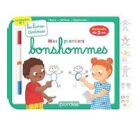 Les livres-ardoises - Mes premiers bonshommes Cécile Hudrisier (Illustration), Virginie Chiodo (Illustration), Nicolas Francescon (Illustration)