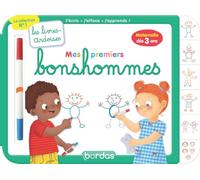 Les livres-ardoises - Mes premiers bonshommes - Maternelle PS-MS-GS (3-6 ans)