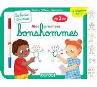 Les livres-ardoises - Mes premiers bonshommes - Maternelle PS-MS-GS (3-6 ans)